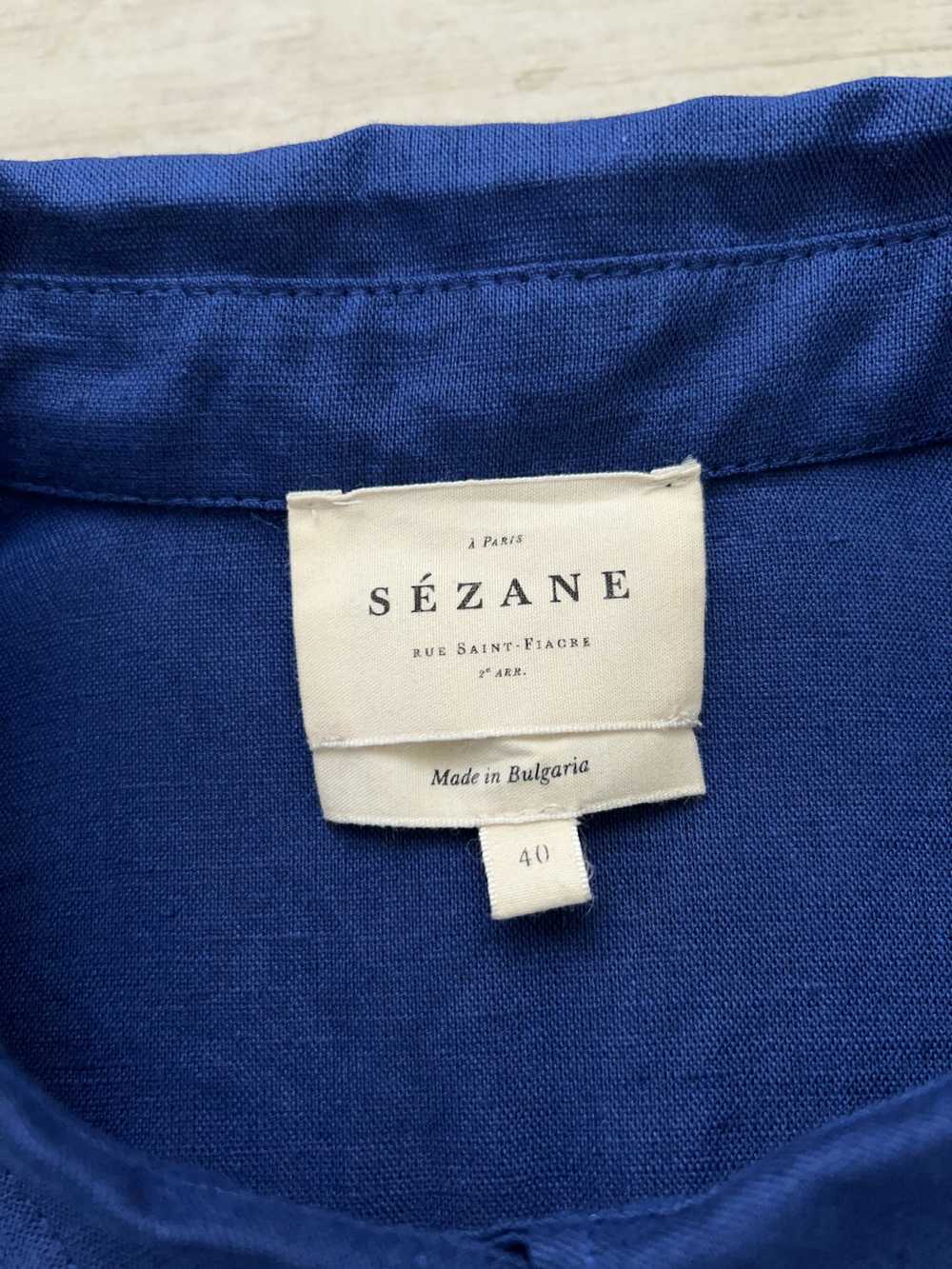 Designer × Luxury × Sezane SEZANE Paris Cotton Li… - image 6