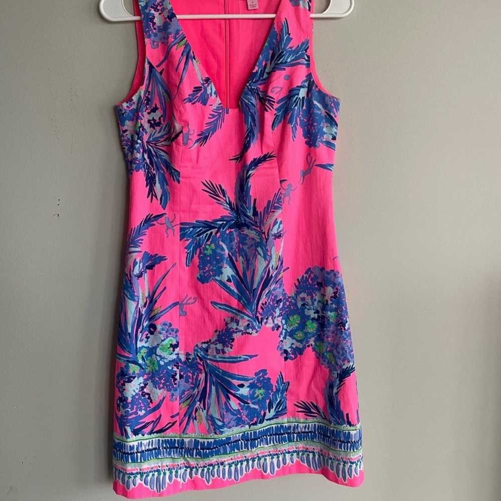 Lilly Pulitzer Tandie Shift Dress size 2 - image 2