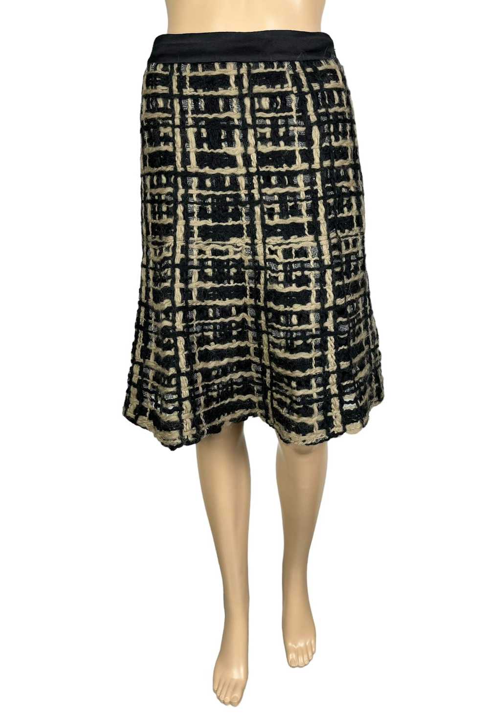 Etro Etro Milano Silk-Polyester Knit Wicker Skirt… - image 2