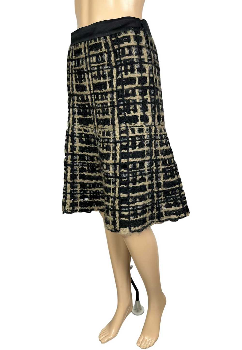 Etro Etro Milano Silk-Polyester Knit Wicker Skirt… - image 5