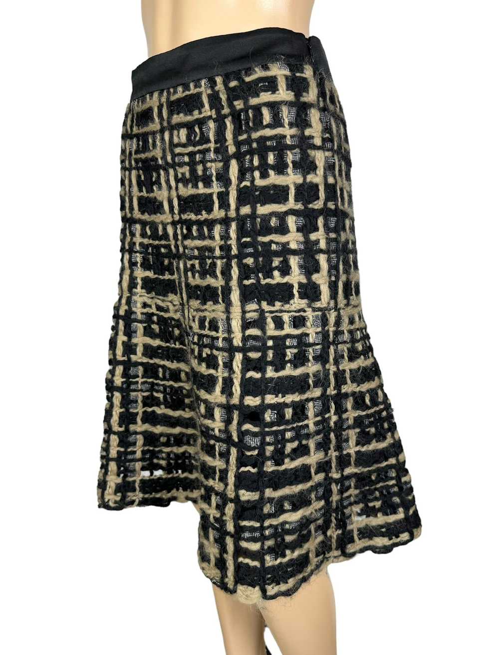 Etro Etro Milano Silk-Polyester Knit Wicker Skirt… - image 6