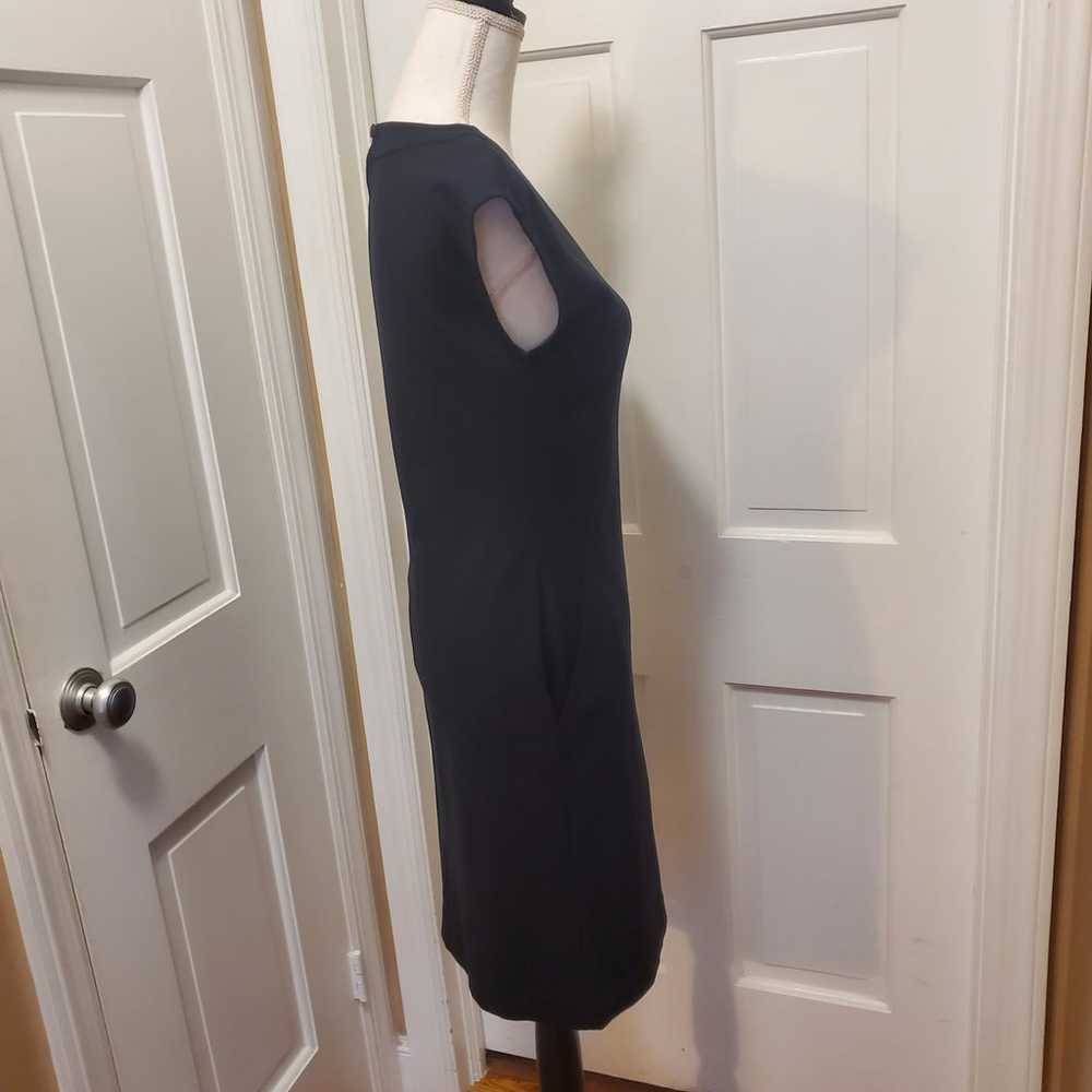 EC Marimekko Black Knit Fitted Dress Size XS, Cla… - image 4