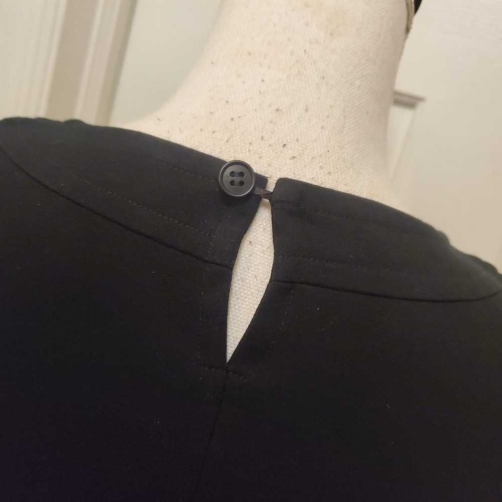 EC Marimekko Black Knit Fitted Dress Size XS, Cla… - image 7