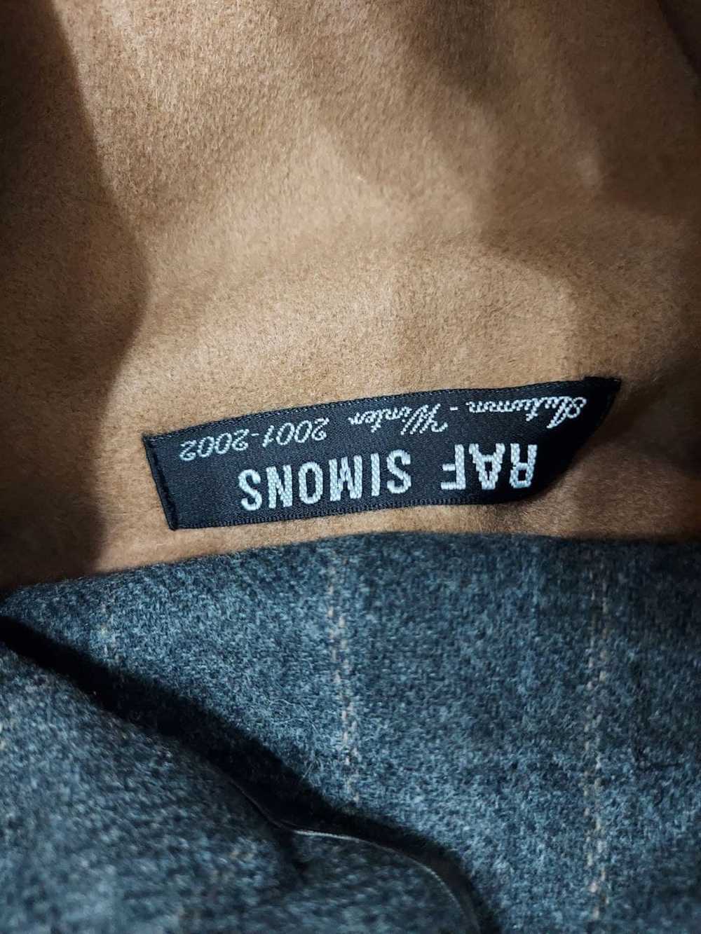 Raf Simons AW01 FW01 Riot Double Collar Vest Wool… - image 4