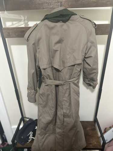 Vintage Vtg BREM Rainwear Trench Coat 10P Tan Beig