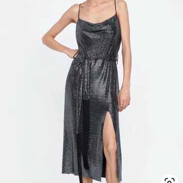 Zara STRAPLESS FITTED SEQUIN DRESS | Mall of America®