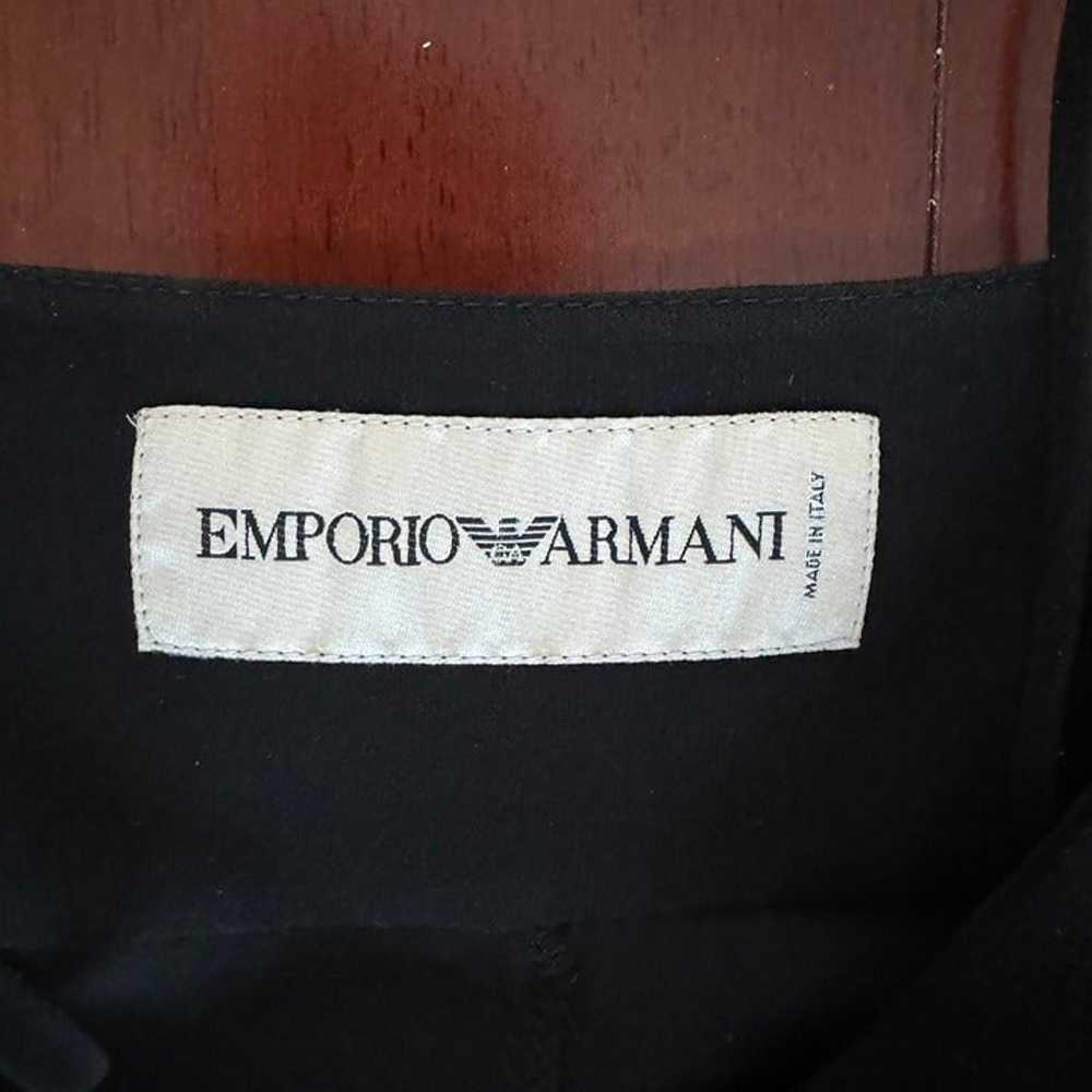 Emporio Armani Black Evening Gown (Size 36) Made … - image 8