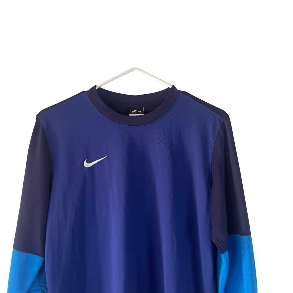Nike Nike Men Size Large Blue Motocross Padded El… - image 2