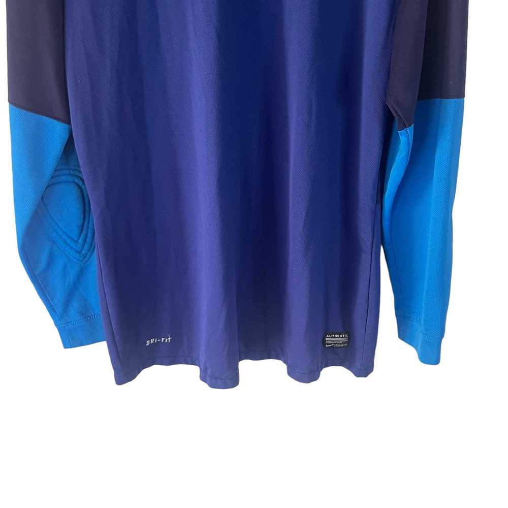 Nike Nike Men Size Large Blue Motocross Padded El… - image 3
