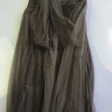 Vera Wang women’s maxi dress brown size 2 pit 13”… - image 1