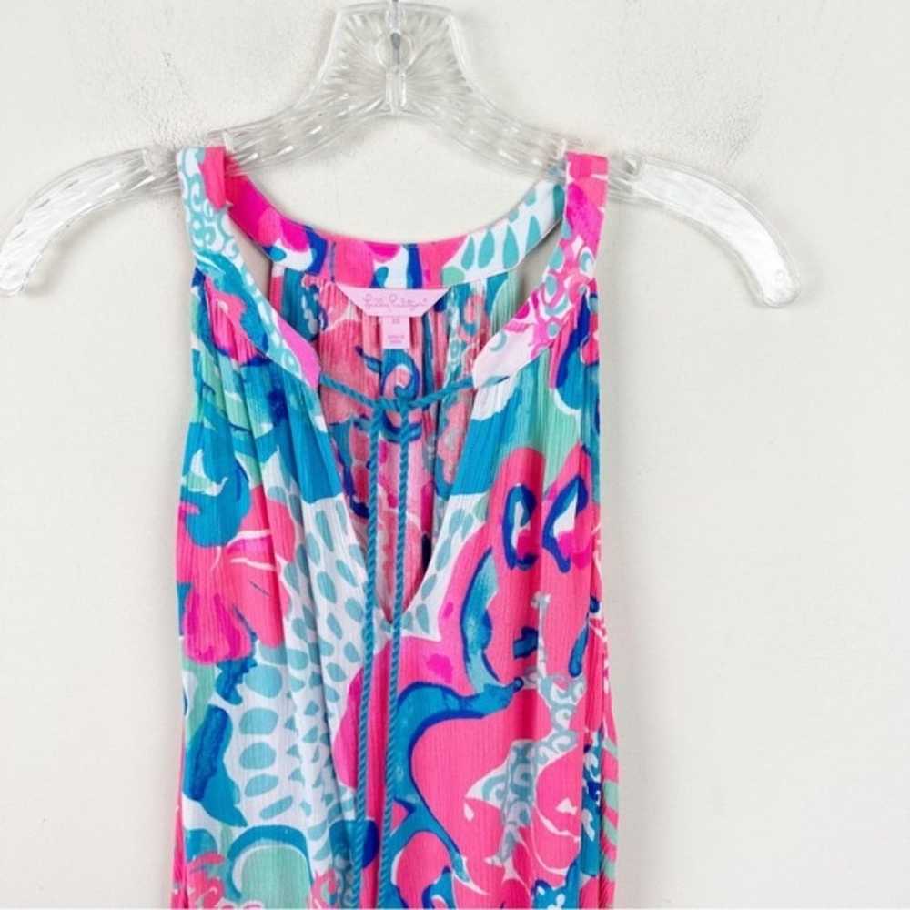 Lilly Pulitzer Roxi Dress Coral Reef I'm So Jelly - image 3
