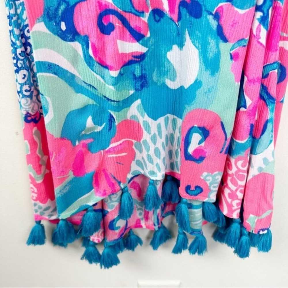 Lilly Pulitzer Roxi Dress Coral Reef I'm So Jelly - image 4