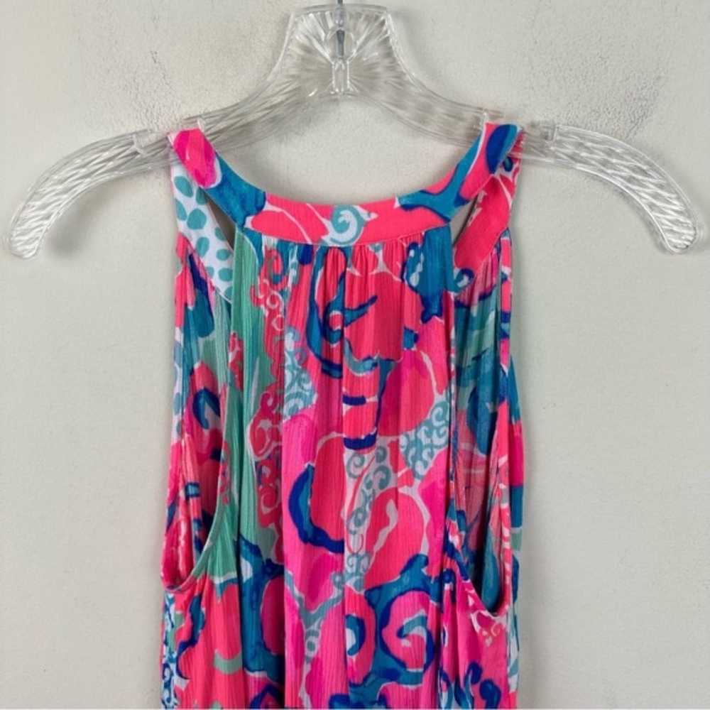 Lilly Pulitzer Roxi Dress Coral Reef I'm So Jelly - image 8