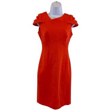 Reiss orange viscose sheath dress 2