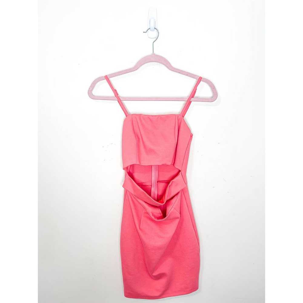 by the way. Keira Cut-out Mini Dress in Rose Pink… - image 2