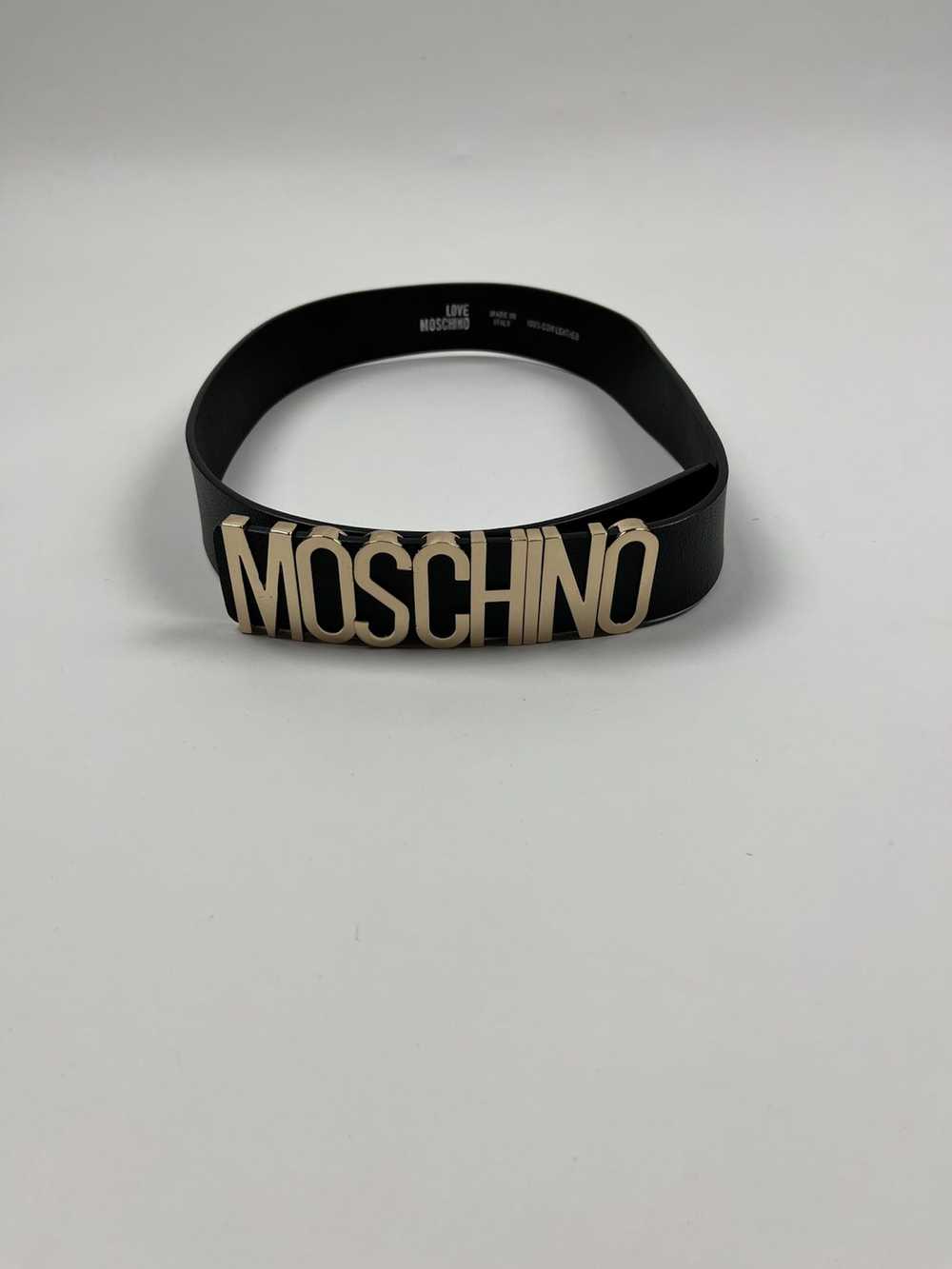 Italian Designers × Luxury × Moschino Moschino Le… - image 1