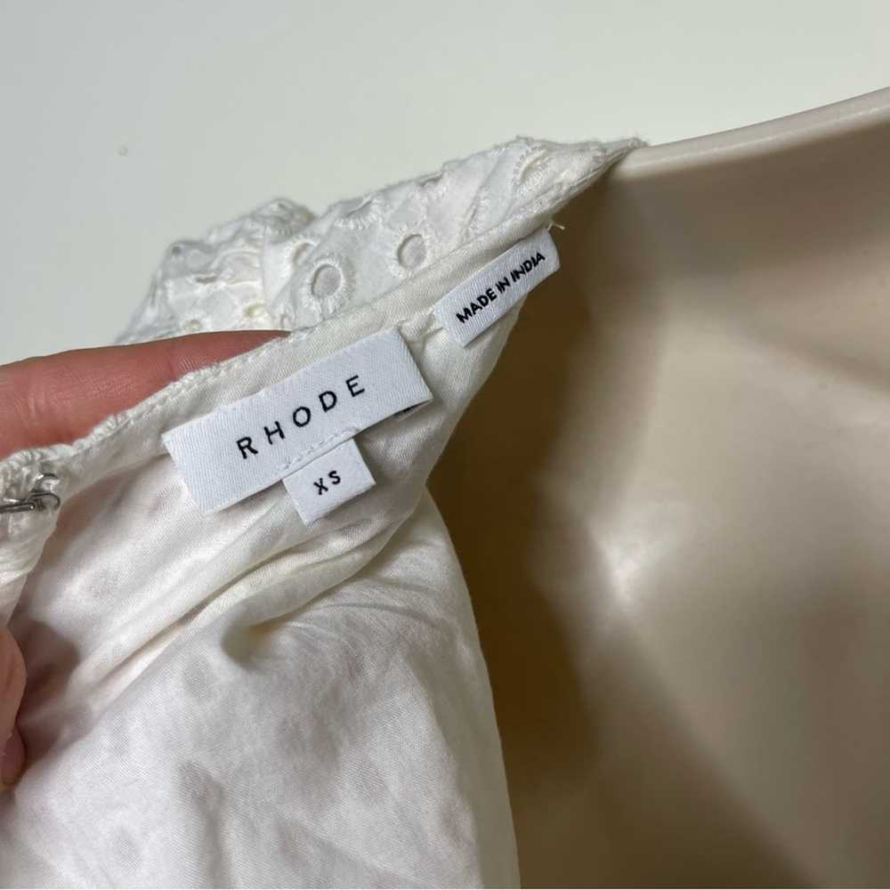 Rhode Rhode Lola Long-Sleeve Eyelet Flounce Dress… - image 8