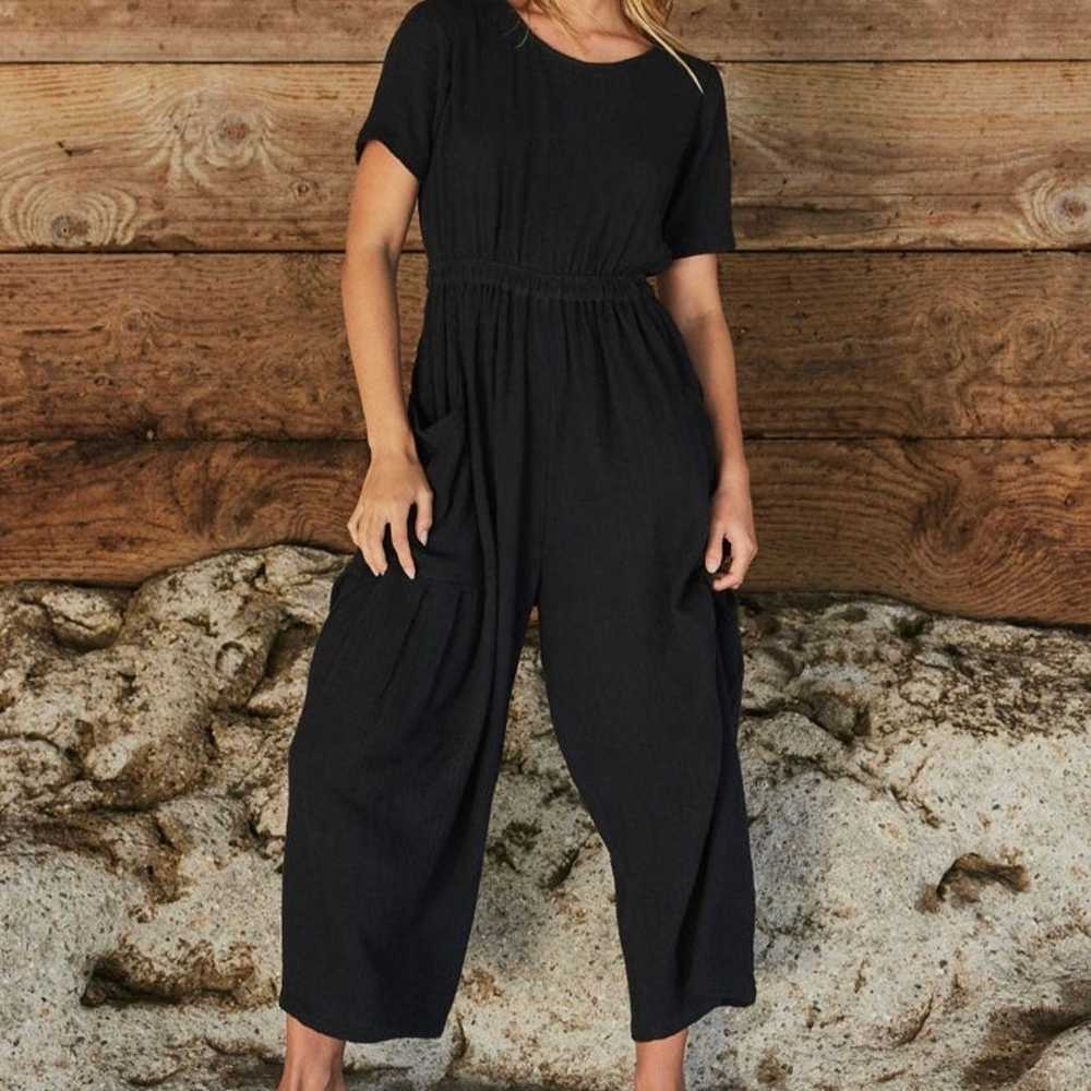 Free People Happy To Be Here Jumpsuit - image 1