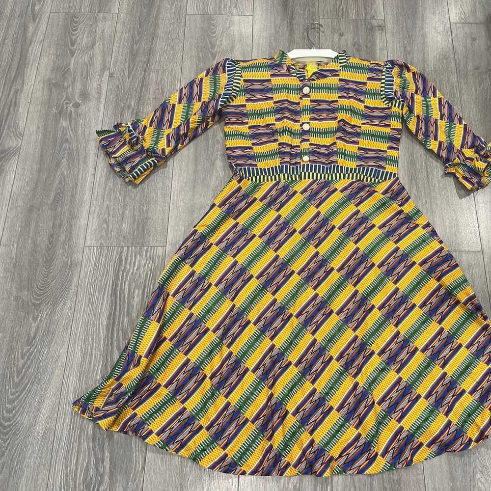 African Print Kente Dress Ankara - image 10