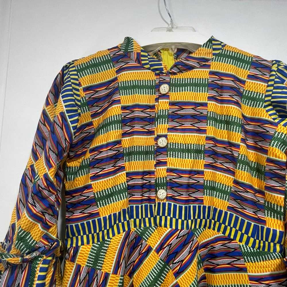 African Print Kente Dress Ankara - image 2