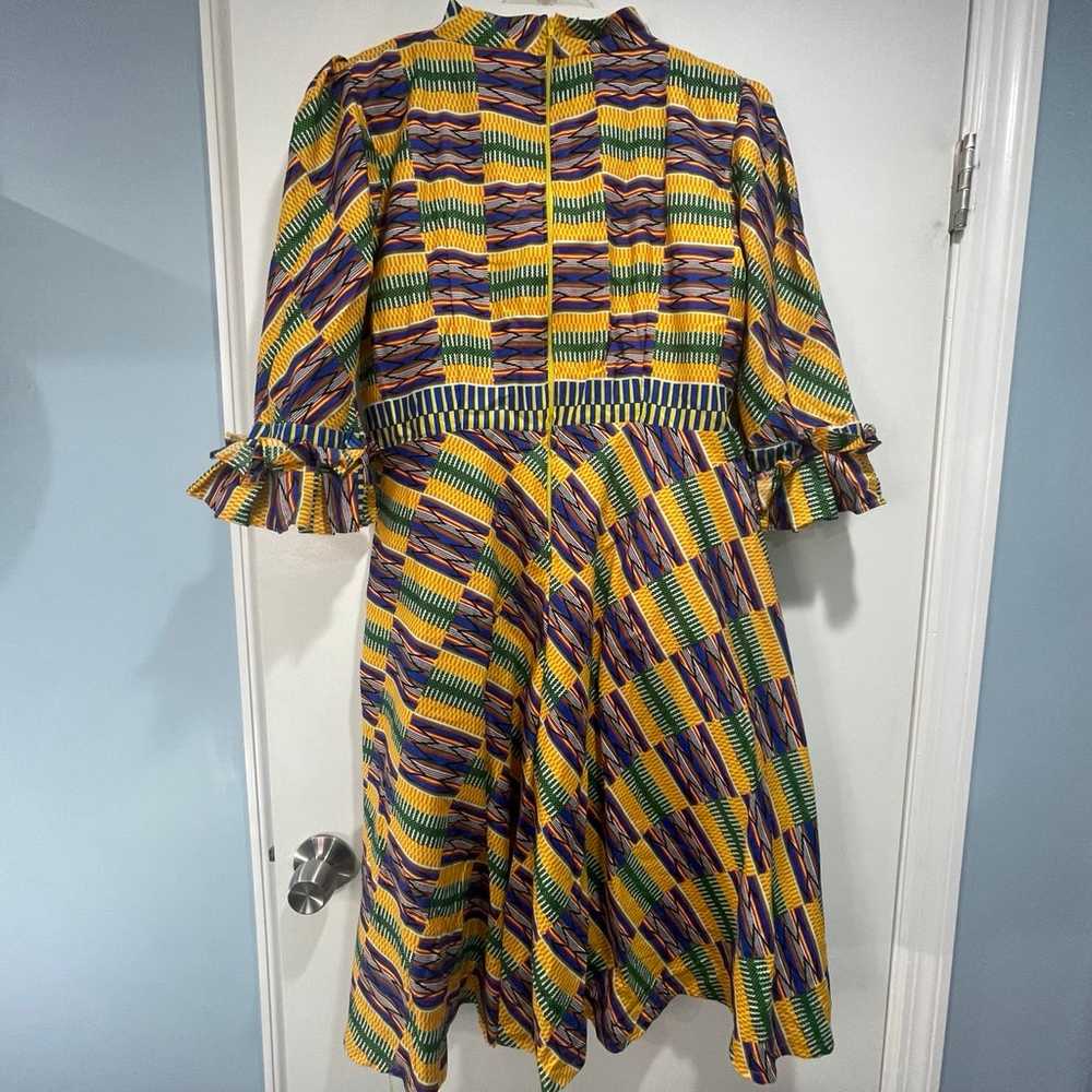 African Print Kente Dress Ankara - image 3