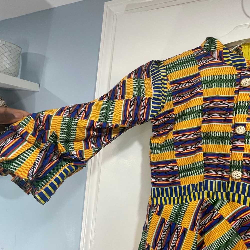African Print Kente Dress Ankara - image 4