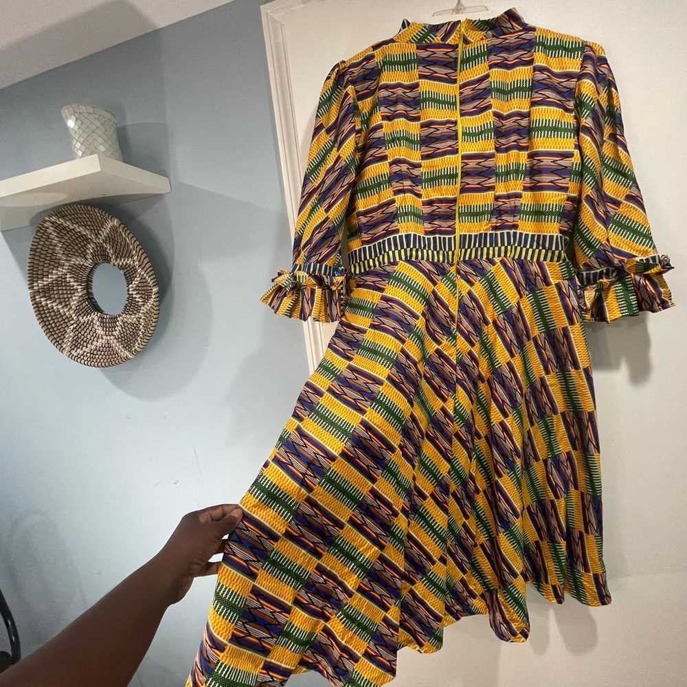 African Print Kente Dress Ankara - image 5