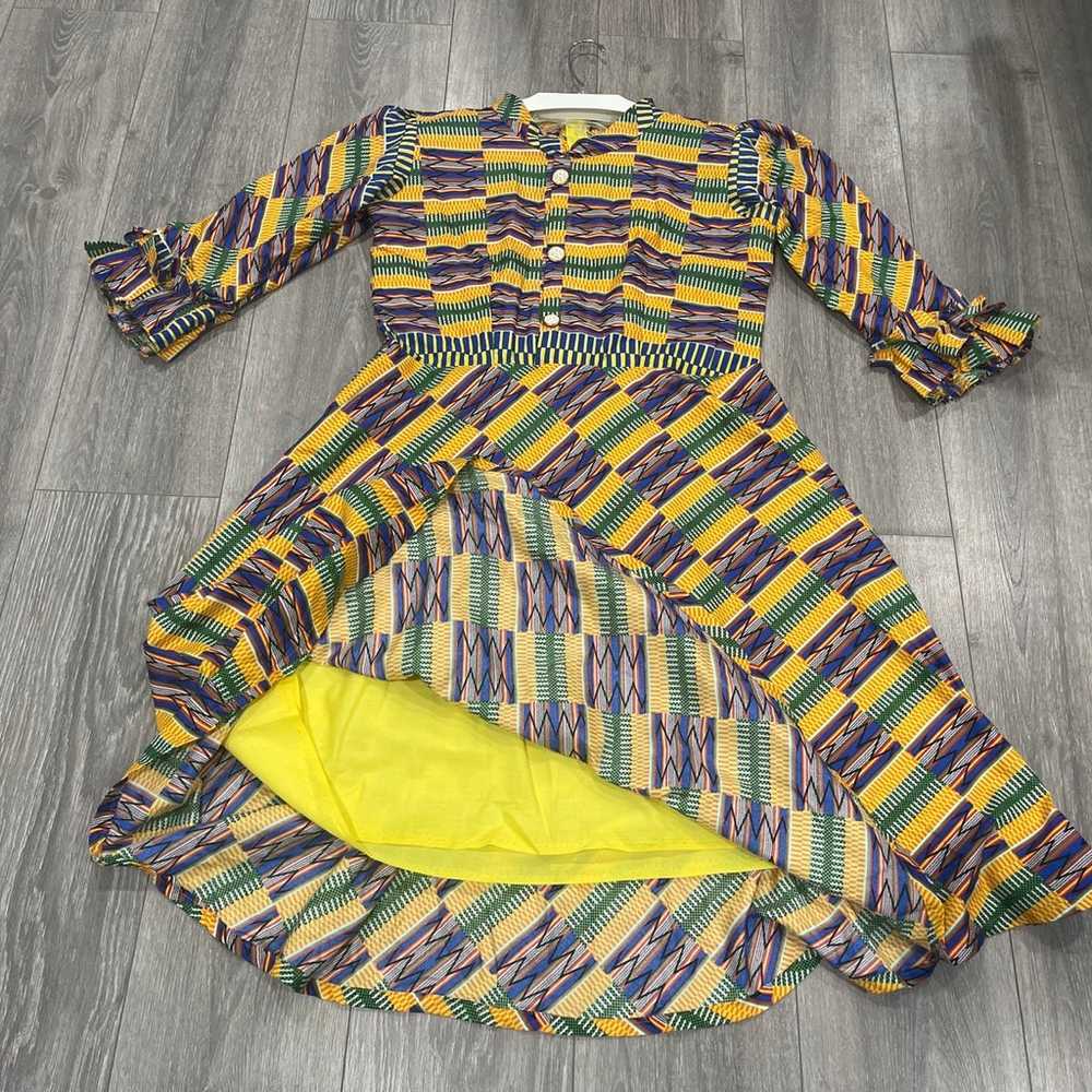 African Print Kente Dress Ankara - image 6