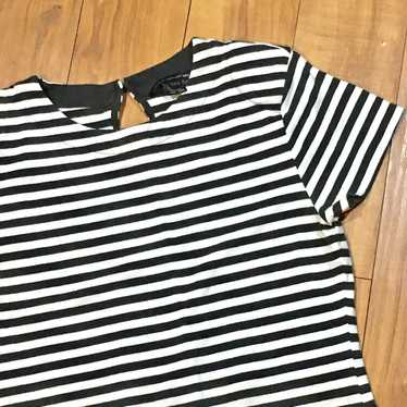 French Connection Sienna striped cotton dress - su