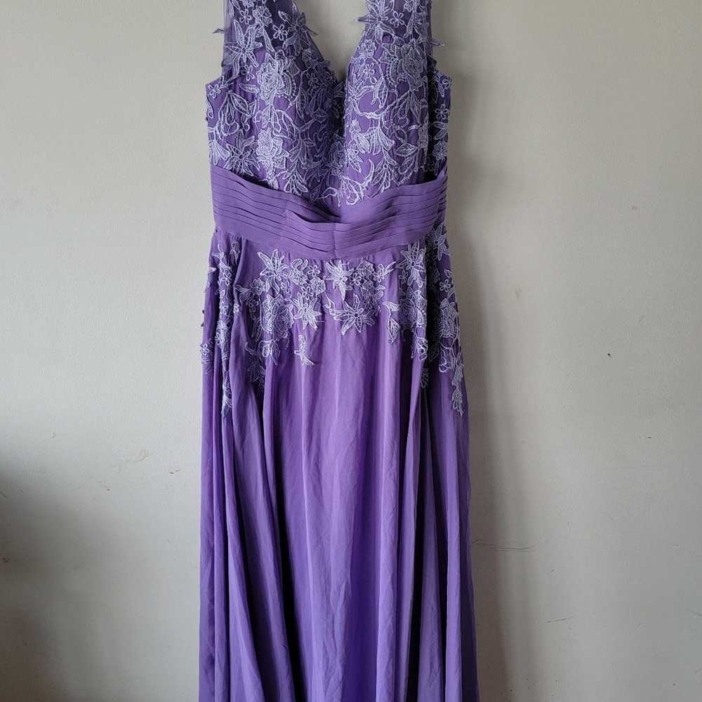 Light purple formal dress - image 1