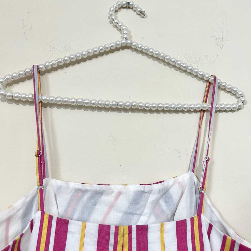 Parker Jay Candy Stripe Mini Dress - image 7
