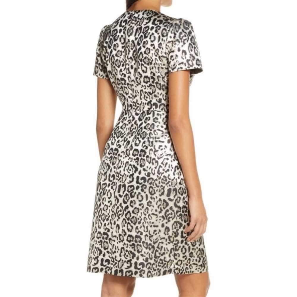 Rachel Parcell Leopard Print Knee Length Dress si… - image 3