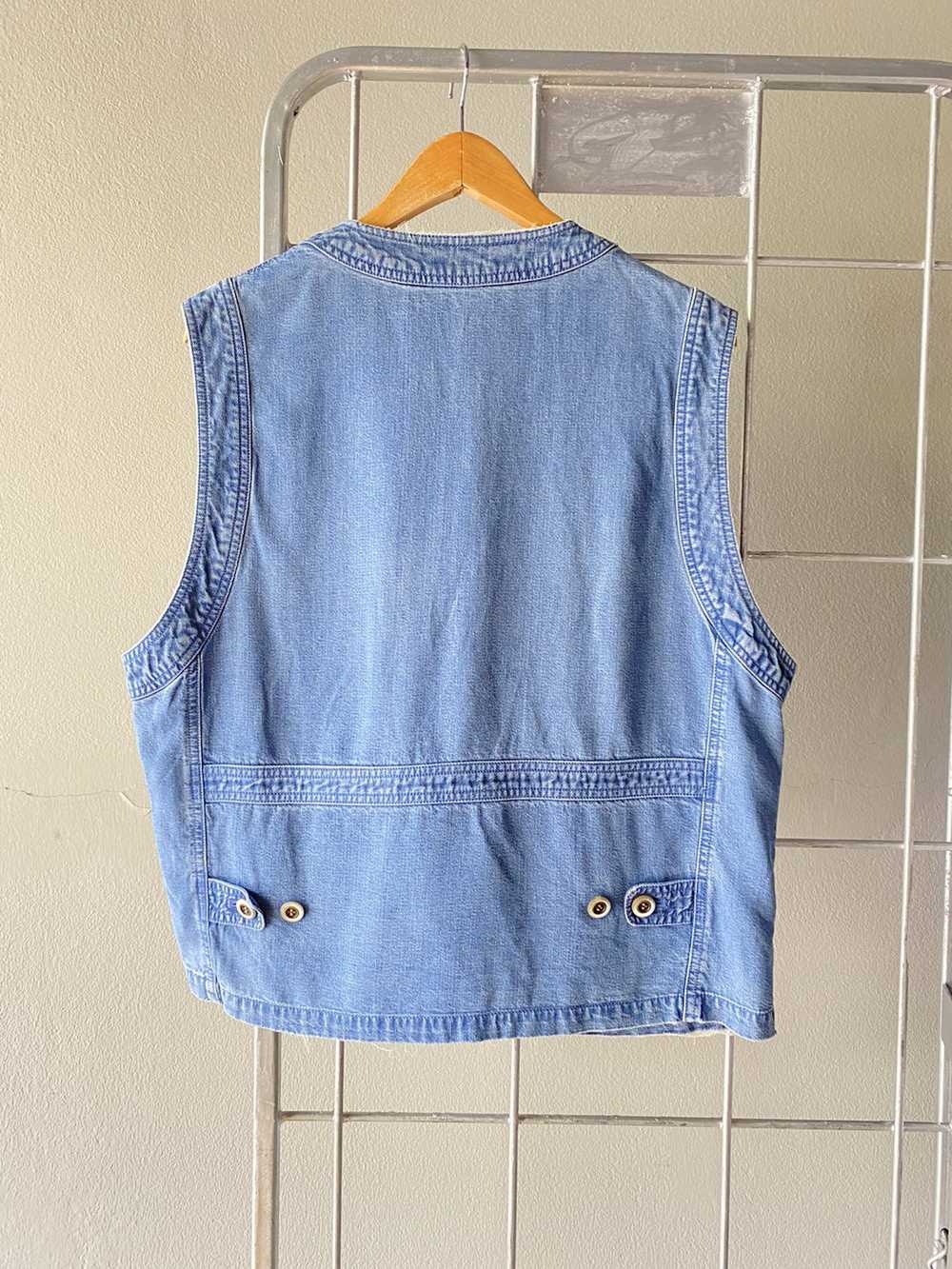 Lancel LANCEL 2 pockets denim vest - image 11