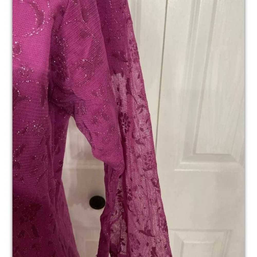 Three Piece Formal Dress.Color Magenta Pink.Fabri… - image 5