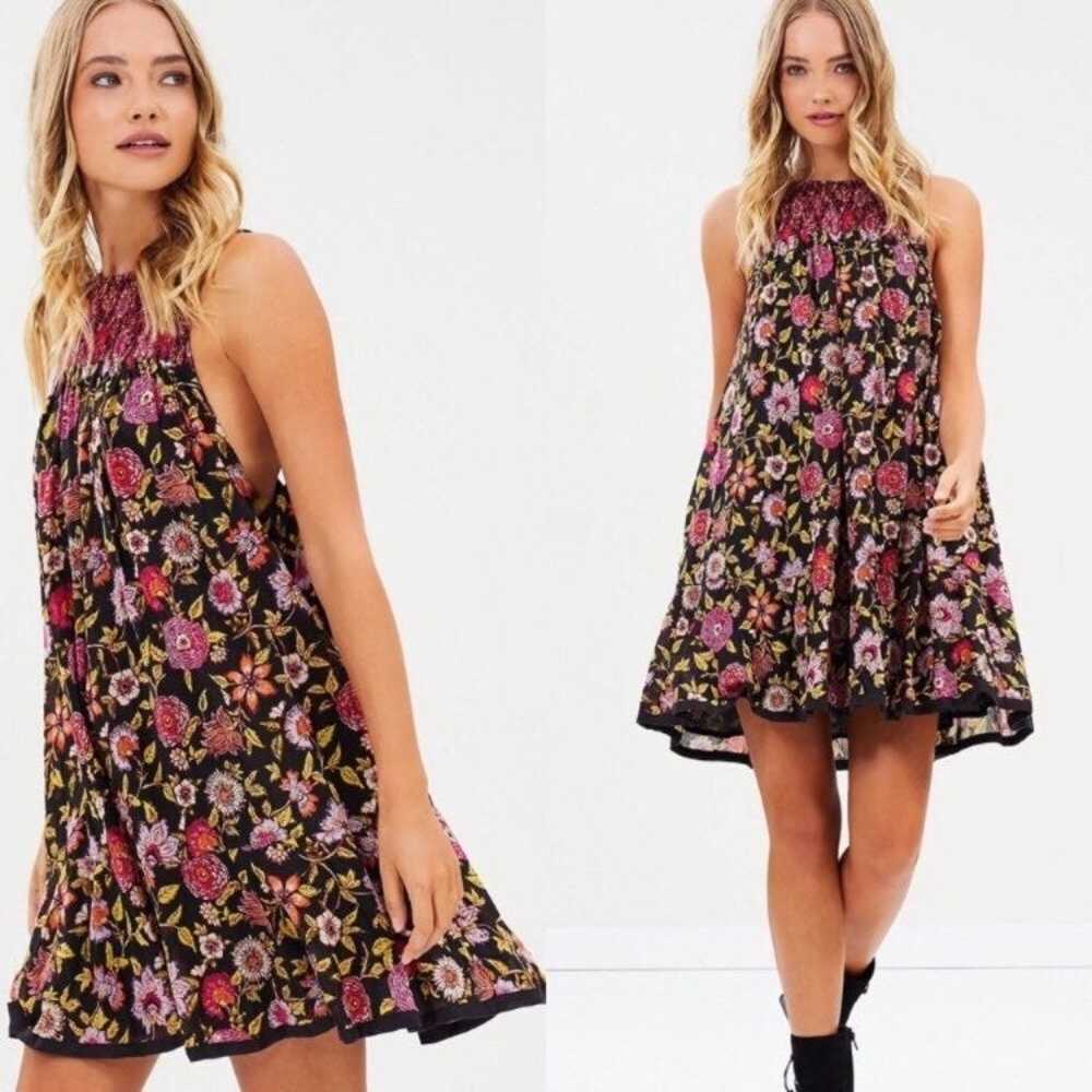 FREE PEOPLE Oh Baby Floral Mini Dress M - image 11