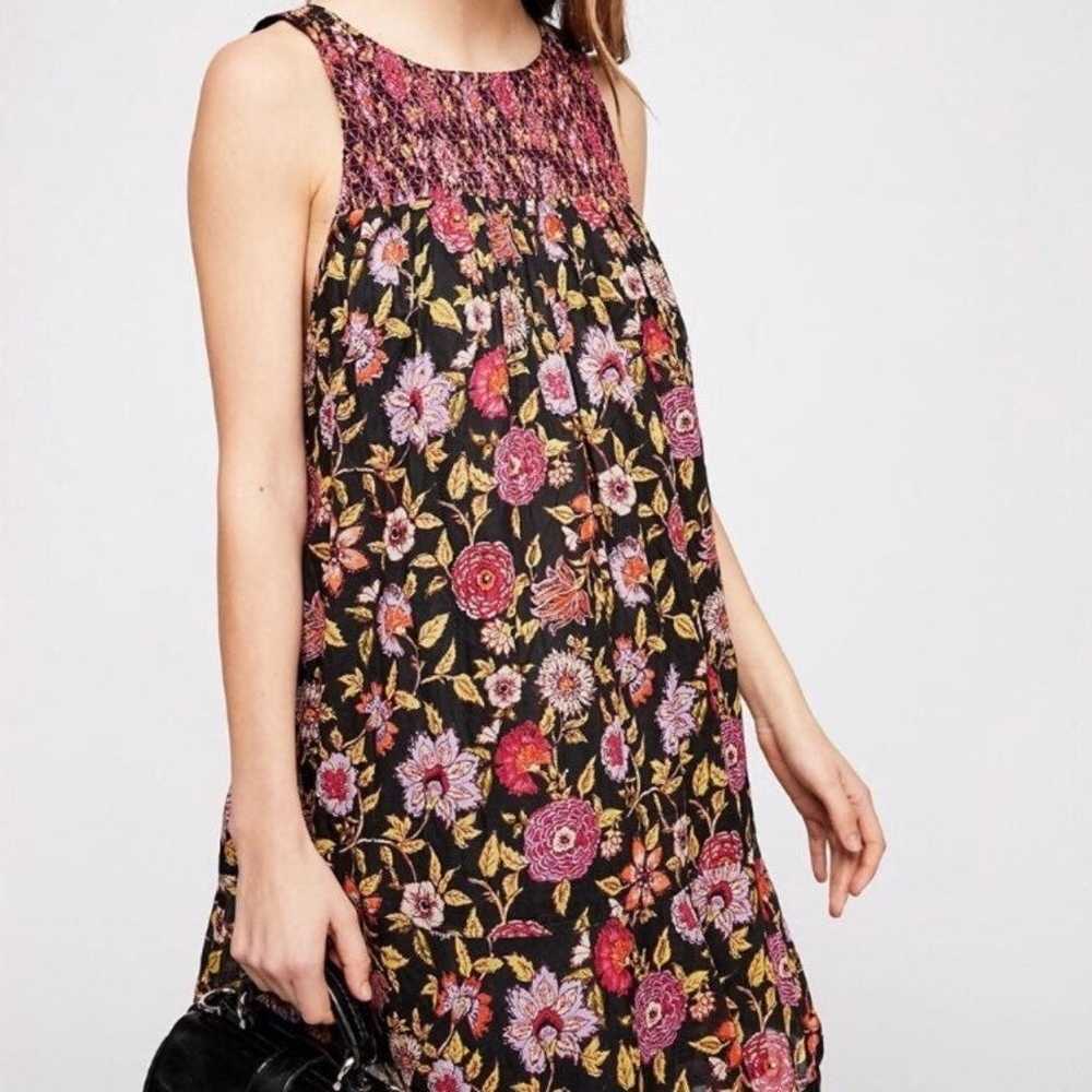 FREE PEOPLE Oh Baby Floral Mini Dress M - image 4