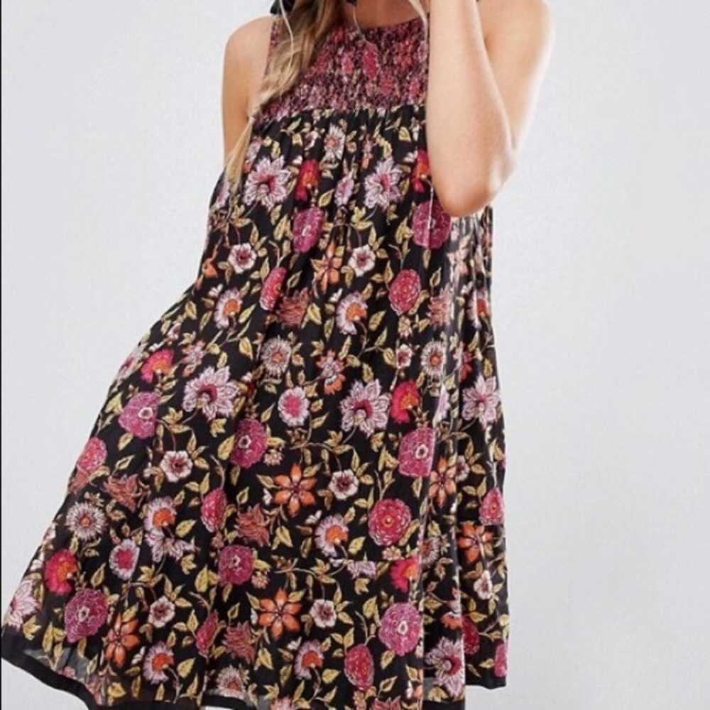 FREE PEOPLE Oh Baby Floral Mini Dress M - image 5