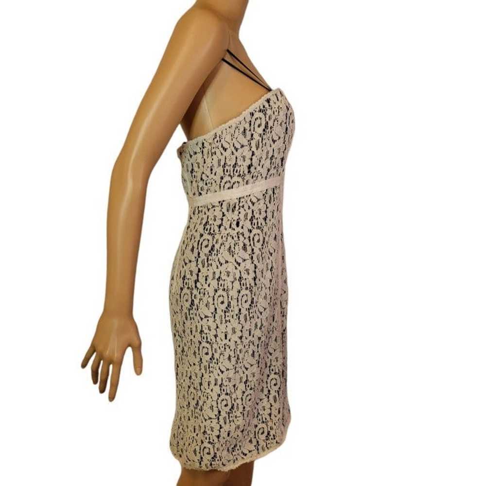 JS Collections Lace Strapless Dress (Size 8) - image 2