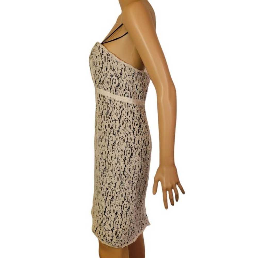 JS Collections Lace Strapless Dress (Size 8) - image 3
