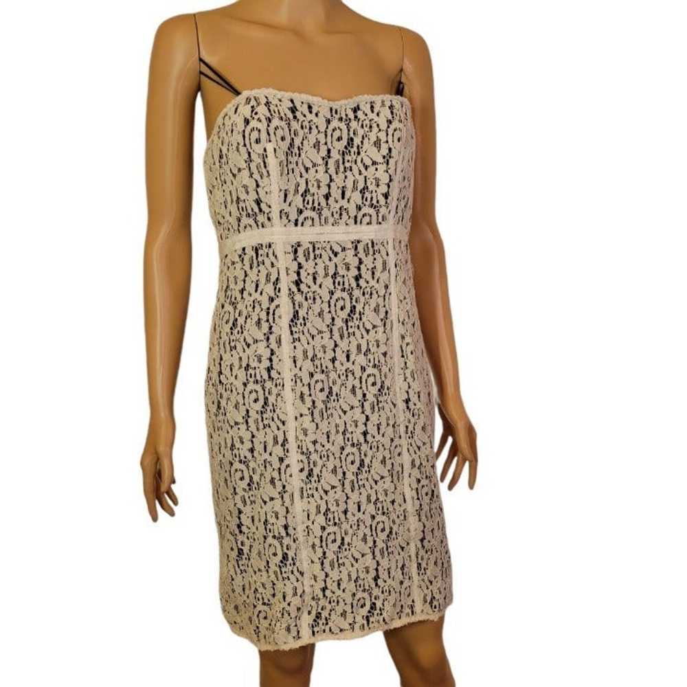 JS Collections Lace Strapless Dress (Size 8) - image 8