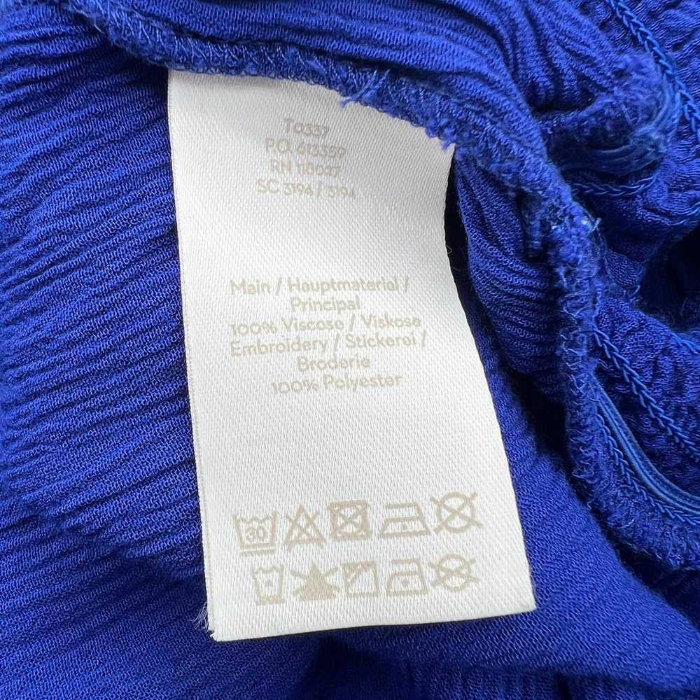 Boden Natalie Embroidered Jumpsuit Blue Wide Leg … - image 7