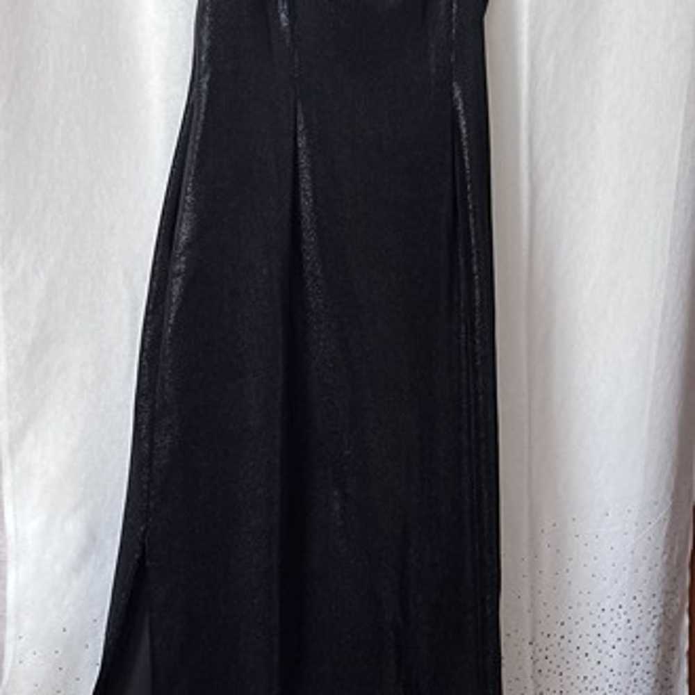 Alex Evenings Long Formal Gown sz 10 M Black Prom… - image 5
