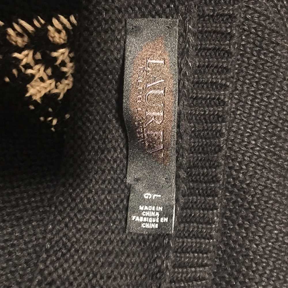 Polo Ralph Lauren Womens Sweater Dress Black S Az… - image 7