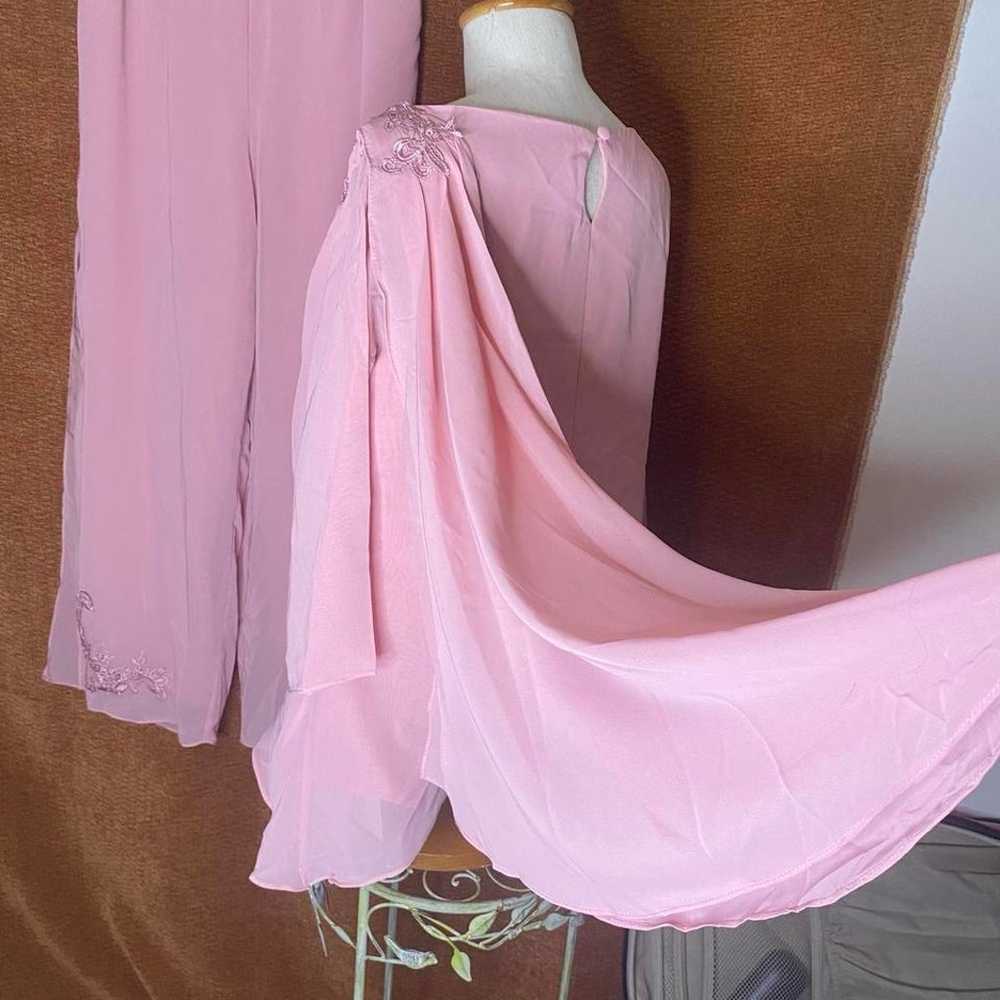 Modern LanTing Bride Flowy Blush Pink Wedding Gue… - image 2