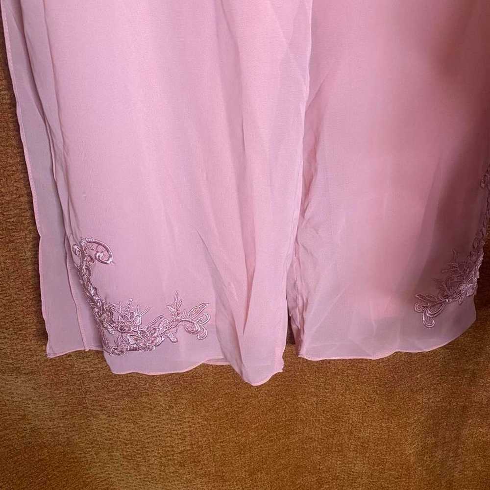 Modern LanTing Bride Flowy Blush Pink Wedding Gue… - image 3