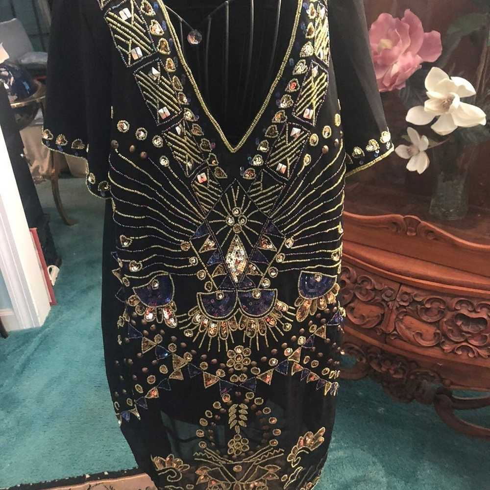 Embellished. Sequined cocktail dress! - image 1