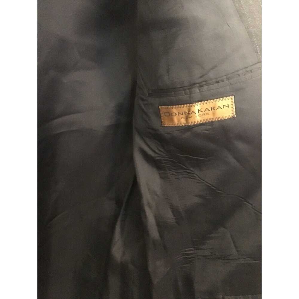 Donna Karan Donna Karan New York Jacket 40 R Dark… - image 7