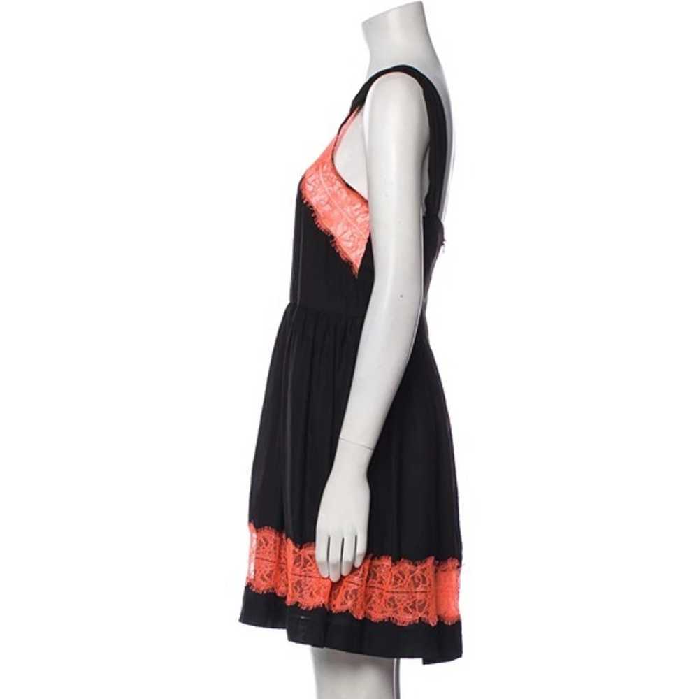 SANDRO Scoop Neck Mini Dress Size: 3 | Large - image 2