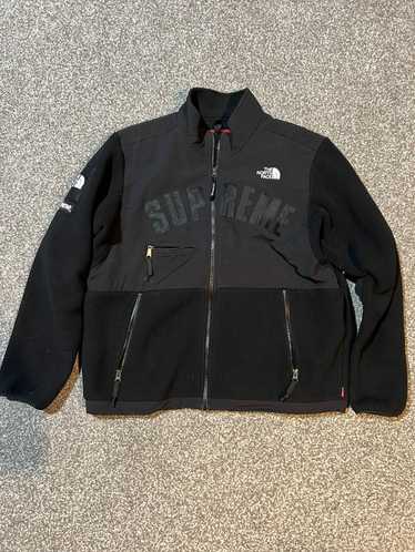 Supreme x The North Face Arc Logo Denali Fleece Jacket SS19 Red Men's Size  L