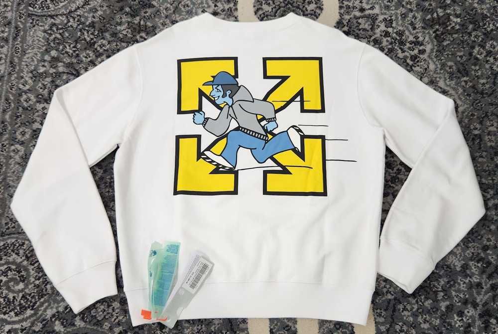 Off-White OFF-WHITE CREWNECK SWEATSHIRT XL-425 20… - image 3